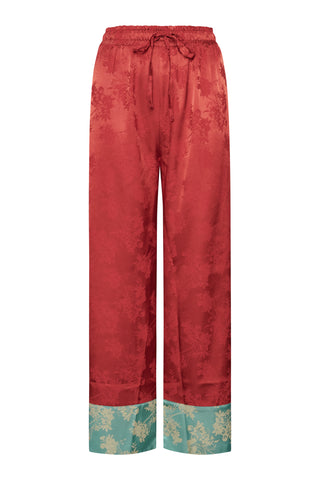 karavan clothing fashion fall winter 25 homecoming homeware collection mandarin pants red