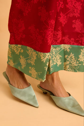 karavan clothing fashion fall winter 25 homecoming homeware collection mandarin pants red