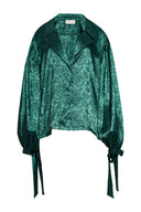 karavan fall winter 26' collection reina shirt green