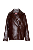karavan fall winter 26' collection rihanna jacket brown croc