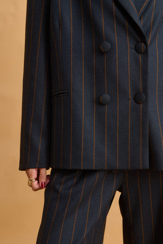 karavan clothing fashion fall winter 25 homecoming collection ryoko blazer blue