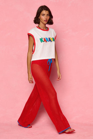 karavan clothing fashion spring summer 26 nai weekendwear collection harmony crop tee white logo