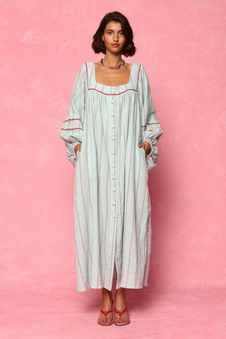 karavan clothing fashion spring summer 26 nai weekendwear collection sabrina dress ciel