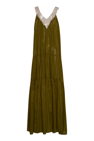 karavan clothing fashion spring summer 26 nai collection salome dress khaki