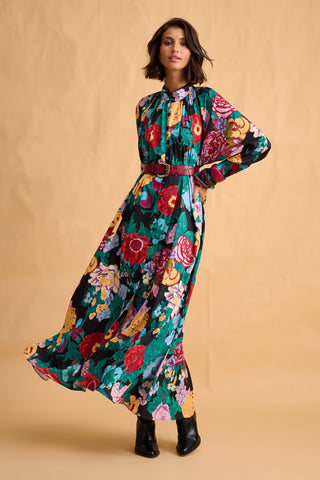 karavan clothing fashion fall winter 25 homecoming collection sasha dress multicolor floral