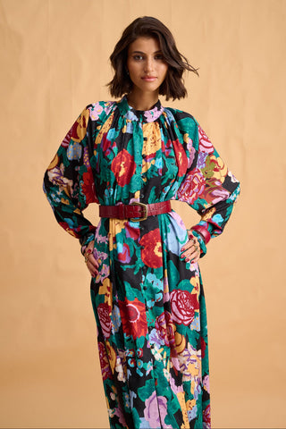 karavan clothing fashion fall winter 25 homecoming collection sasha dress multicolor floral
