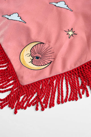 karavan clothing fashion fall winter 25 homecoming collection elysia scarf moon & stars