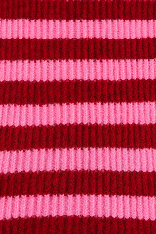 karavan clothing fashion fall winter 25 homecoming collection marina scarf pink red