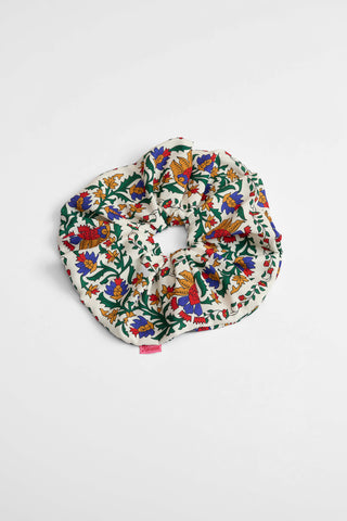 Patty Scrunchie (Floral Ivory)