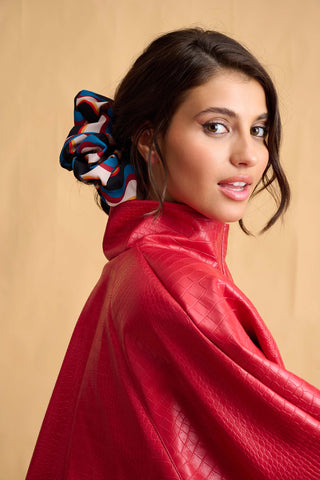 Patty Scrunchie (Wave Petrol)