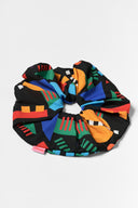 Tribe Scrunchie (Shapes Black)
