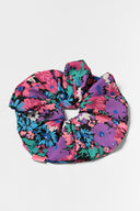 Tribe Scrunchie (Floral Turquoise)