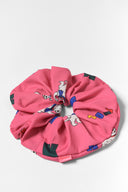 karavan fall winter 26' collection tribe scrunchie logos pink