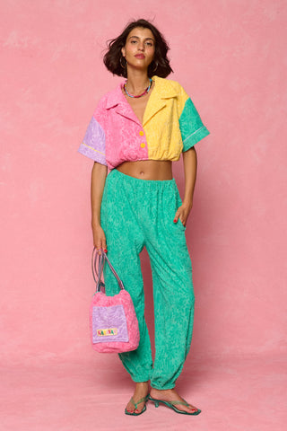 karavan clothing fashion spring summer 26 nai weekendwear collection celeste beach bag pink