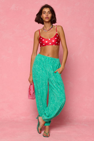 karavan clothing fashion spring summer 26 nai weekendwear collection sisu trousers mint