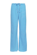 karavan loungewear planet fall winter 26' collection skye pants blue lines