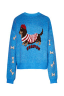 karavan fall winter 26' collection solene knitted pullover turquoise