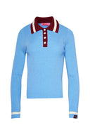 karavan fall winter 26' collection sophie knitted top blue