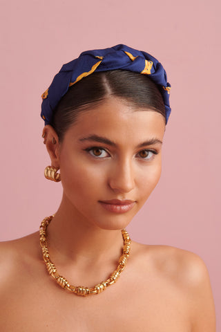Mamou Headband (Chain Blue)