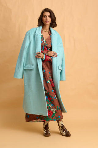 karavan clothing fashion fall winter 25 homecoming collection courtney coat mint