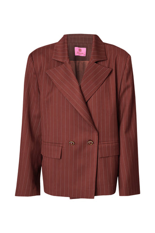 karavan clothing fashion fall winter 25 homecoming collection tanwen blazer brown