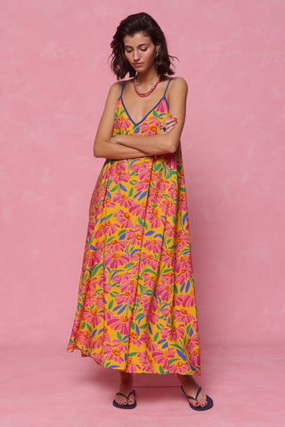 karavan clothing fashion spring summer 26 nai collection tati dress floral yellow
