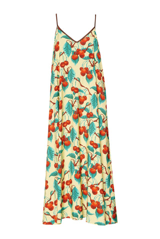 karavan clothing fashion spring summer 26 nai collection tati dress cherries yellow
