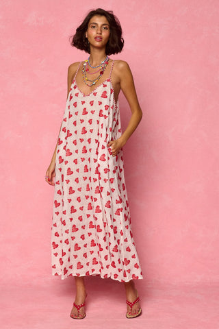 karavan clothing fashion spring summer 26 nai weekendwear collection tati dress red hearts
