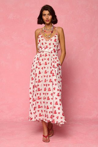 karavan clothing fashion spring summer 26 nai weekendwear collection tati dress red hearts