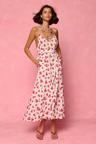 karavan clothing fashion spring summer 26 nai weekendwear collection tati dress red hearts