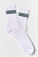 karavan fall winter 26' collection crew socks white green