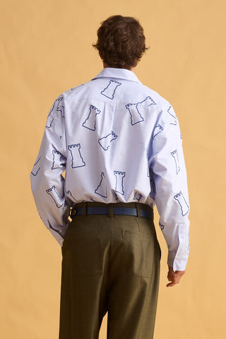 karavan clothing fashion fall winter 25 homecoming men collection hakim belt blue