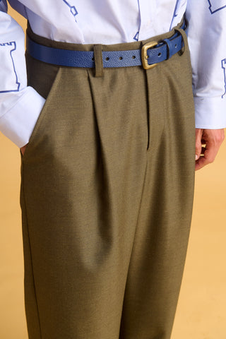 karavan clothing fashion fall winter 25 homecoming men collection thomas trousers dark green