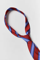 karavan men fall winter 26' collection yohan tie red blue