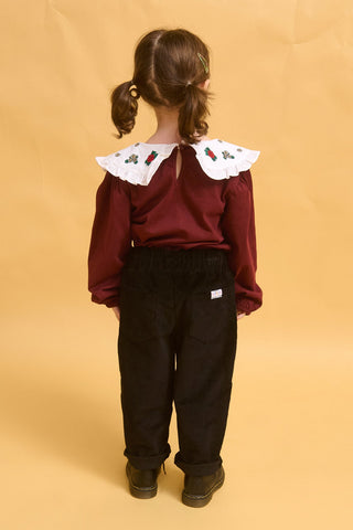 karavan clothing fashion fall winter 25 homecoming rookies collection bubblesblouse bordeaux