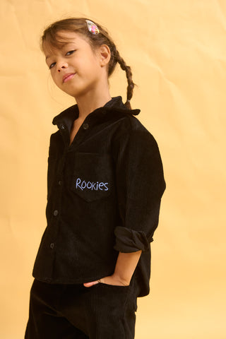 karavan clothing fashion fall winter 25 homecoming rookies collection percy shirt black