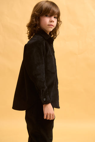 karavan clothing fashion fall winter 25 homecoming rookies collection percy shirt black