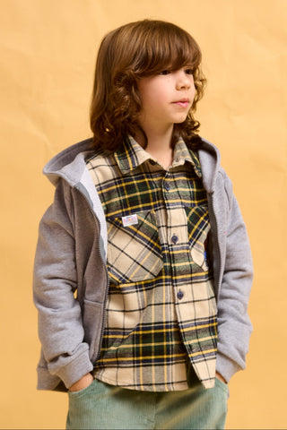 karavan clothing fashion fall winter 25 homecoming rookies collection christopher zip hoodie grey