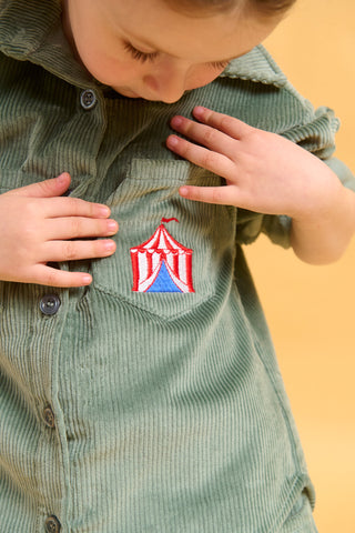 karavan clothing fashion fall winter 25 homecoming rookies collection percy shirt mint