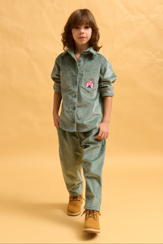 karavan clothing fashion fall winter 25 homecoming rookies collection percy shirt mint