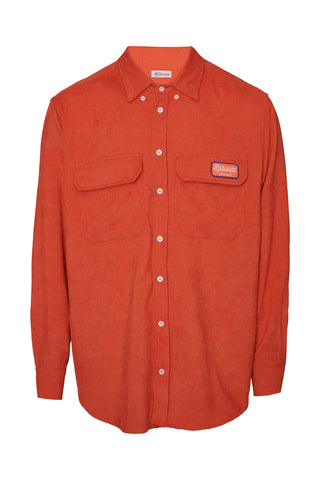 karavan clothing fashion fall winter 25 homecoming men collection tonny shirt cobalt red