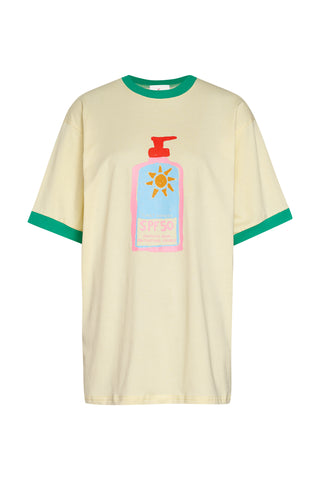 karavan clothing fashion planet homeware spring summer 26 nai collection sunscreen tee yellow energy