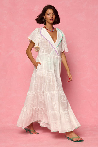karavan clothing fashion spring summer 26 nai weekendwear collection valencia dress white
