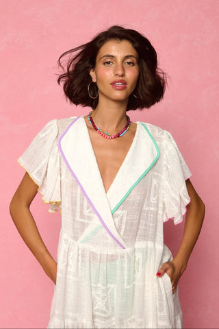 karavan clothing fashion spring summer 26 nai weekendwear collection valencia dress white