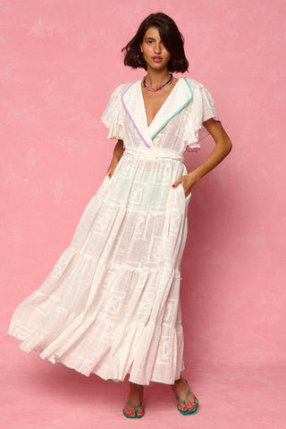 karavan clothing fashion spring summer 26 nai weekendwear collection valencia dress white