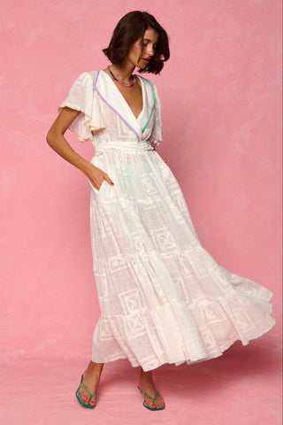 karavan clothing fashion spring summer 26 nai weekendwear collection valencia dress white