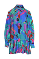 karavan fall winter 26' collection vanessa mini dress petrol shapes