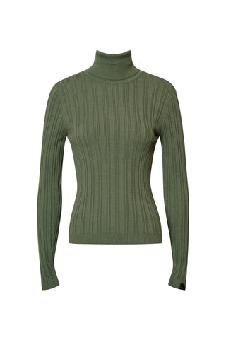 karavan clothing fashion fall winter 25 homecoming krvn collection velma knitted top khaki