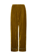 karavan clothing fashion fall winter 25 homecoming homeware collection velvet gold pants