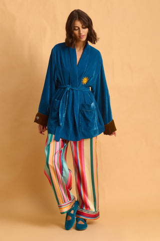 karavan clothing fashion fall winter 25 homecoming homeware collection multicolor stripes pants